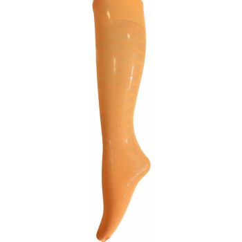 ДАМСКИ 3/4 Фигурални чорапи с плътност 40 Den оранжеви