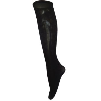 ДАМСКИ 3/4 Фигурални чорапи с плътност 40 Den черни със  фигури