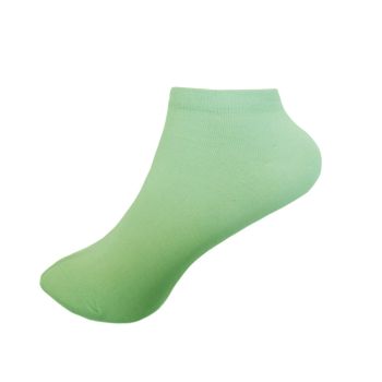 ДАМСКИ  терлик за маратонки от пениран памук в свеж зелен цвят