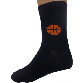 Мъжки Чорапи СПОРТ - тъмно сини "баскетболна топка"