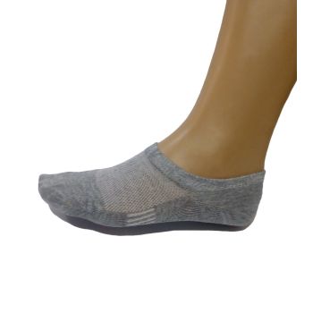 Сиви МЪЖКИ  Чорапи за мокасини от Бамбук