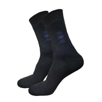 Комплект мъжки термо чорапи, черни, 2 чифта