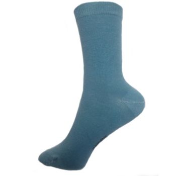 ДАМСКИ  Чорапи от Пениран памук - сини -1