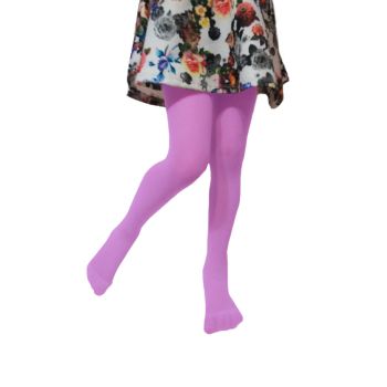 Детски чорапогащи в теменужково лилав цвят, 40 Den