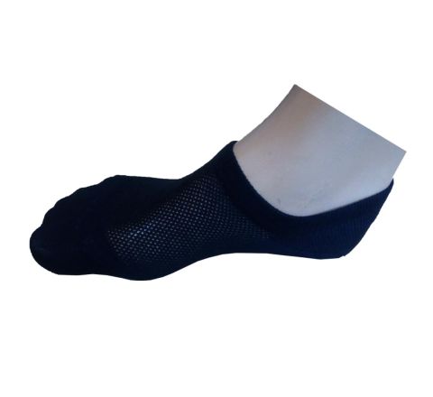 Мъжки чорапи за мокасини от БАМБУК  в черен цвят