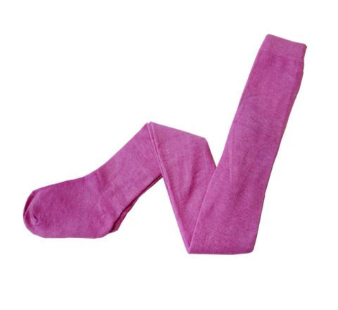 Детски памучни чорапогащи в розов цвят