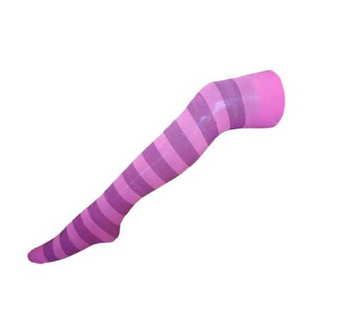Дамски 7/8 чорапи 80 Den в цвят розов меланж