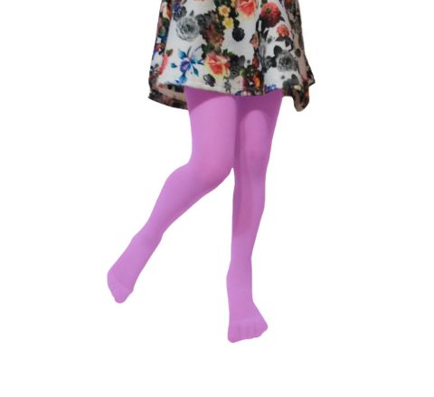 Детски чорапогащи в теменужково лилав цвят, 40 Den