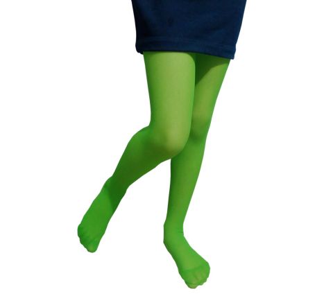 Детски чорапогащник в тревисто зелен цвят и плътност 40 Den