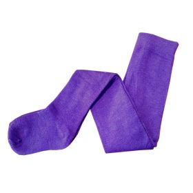 Детски памучни чорапогащи в лилав цвят