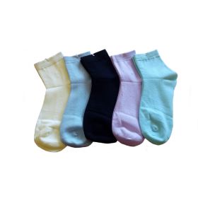 Дамски чорапи от мерсеризиран памук в 5 цвята
