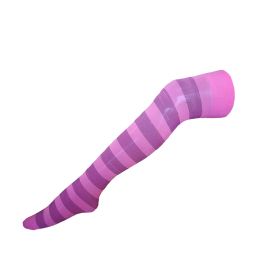 Дамски 7/8 чорапи 80 Den в цвят розов меланж