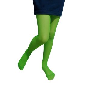 Детски чорапогащник в тревисто зелен цвят и плътност 40 Den